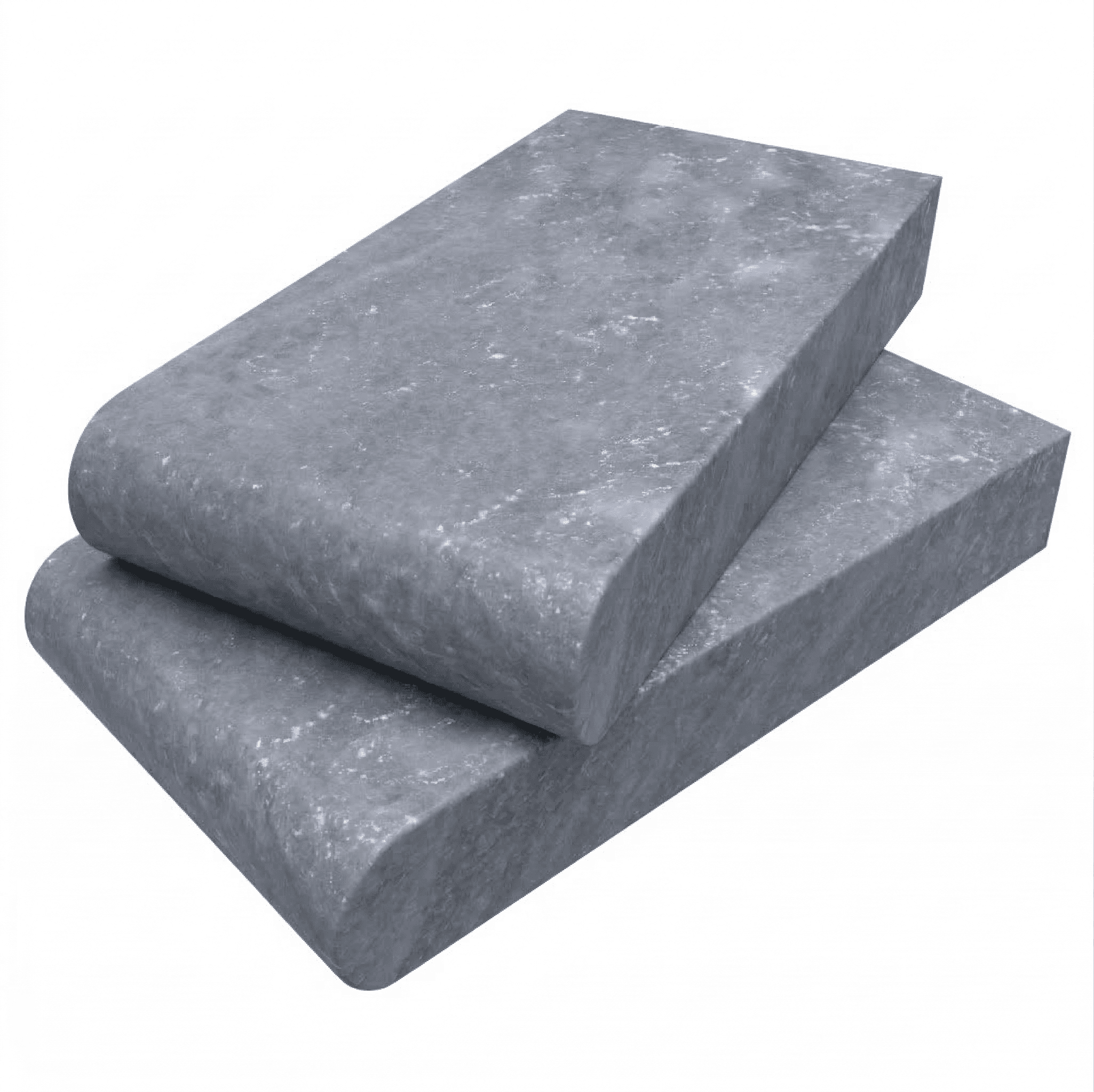 Blue Stone Honed 6x12x5 Single Bullnose Coping