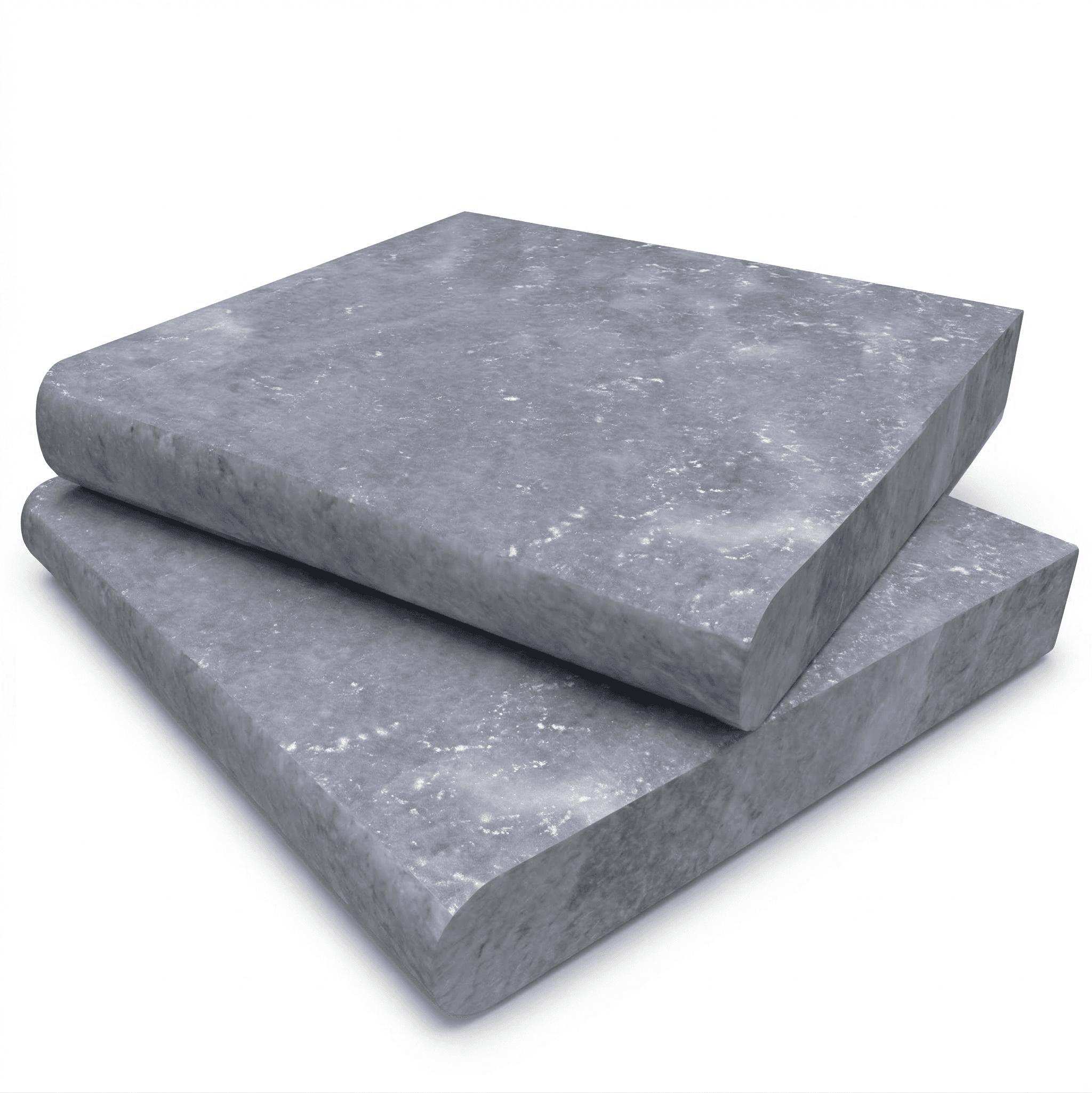 Blue Stone Honed 12x12x5 Single Bullnose Coping