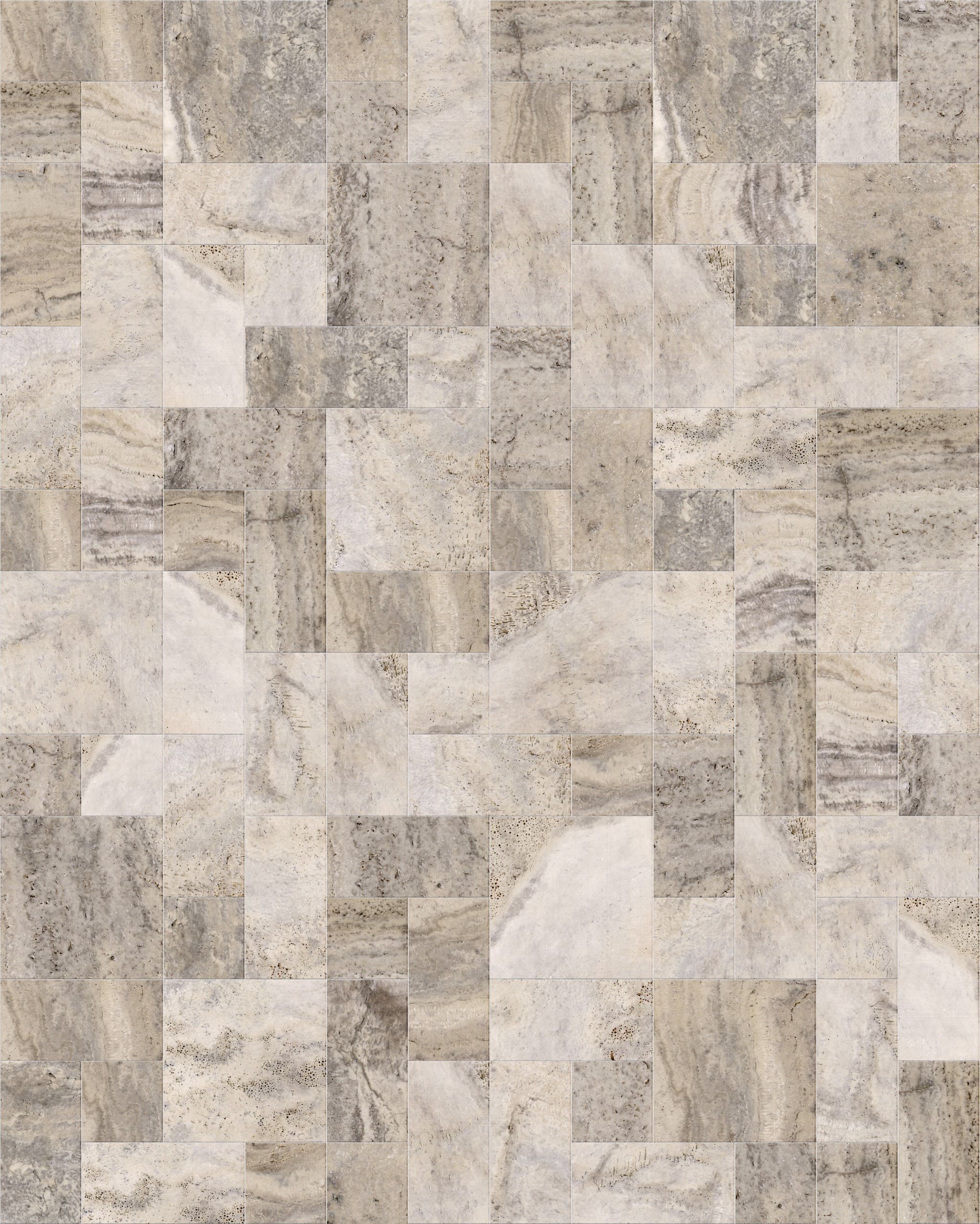 Cafe Premium Honed ANS Combo Pattern 3cm Modern Tumbled Paver