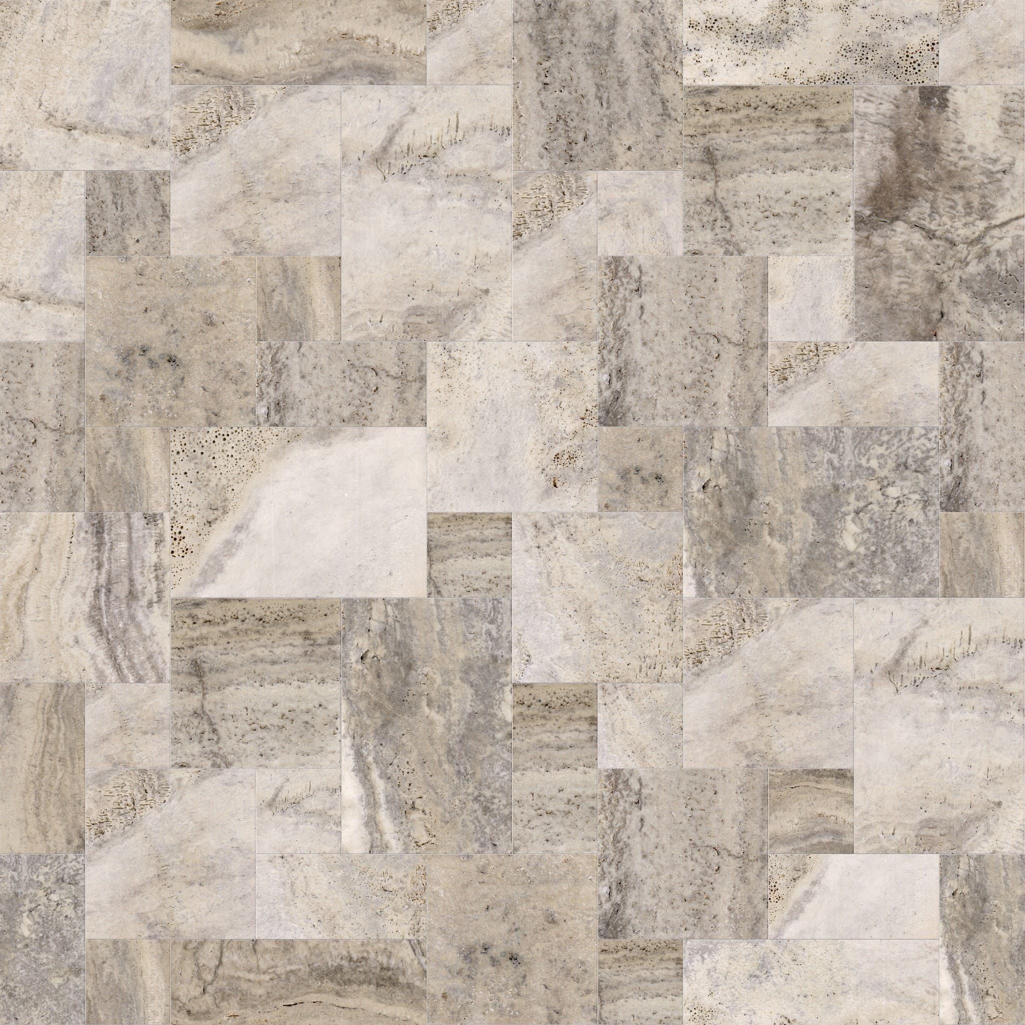 Cafe Premium Honed French Pattern 3cm Modern Tumbled Paver