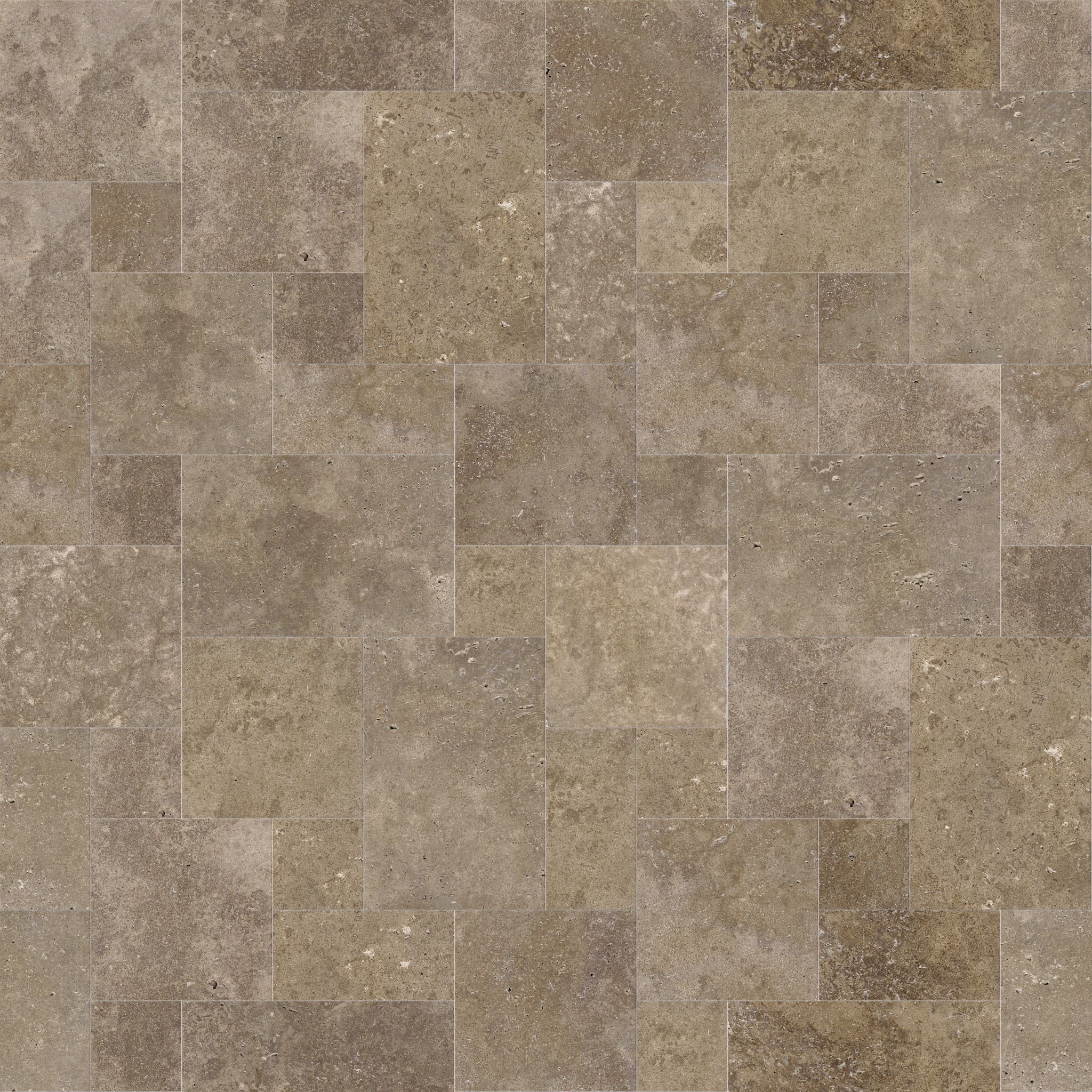 Denizli Noche Honed French Pattern 3cm Modern Tumbled Paver