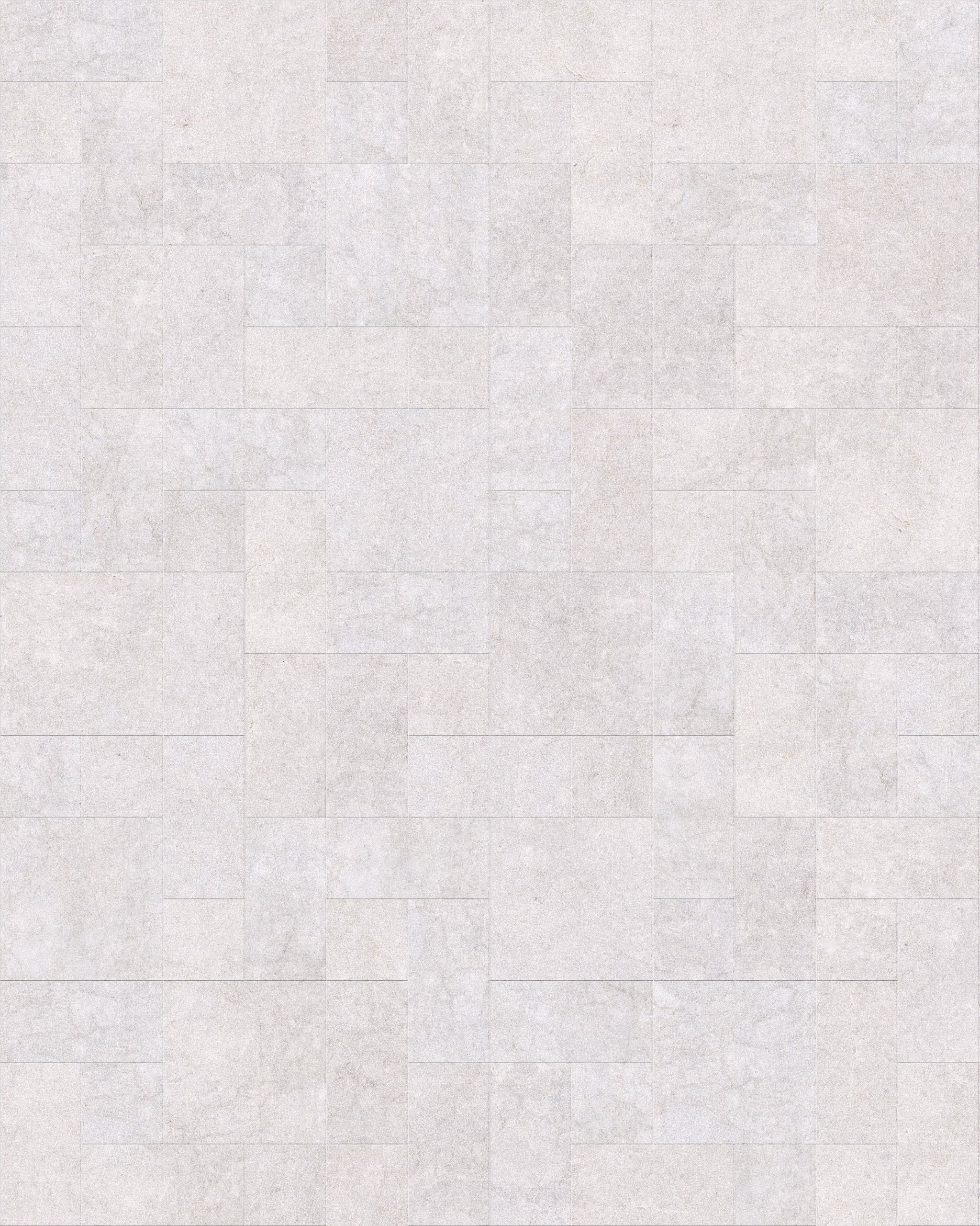 Majestic Cream Leathered French Pattern 3cm Modern Tumbled Paver
