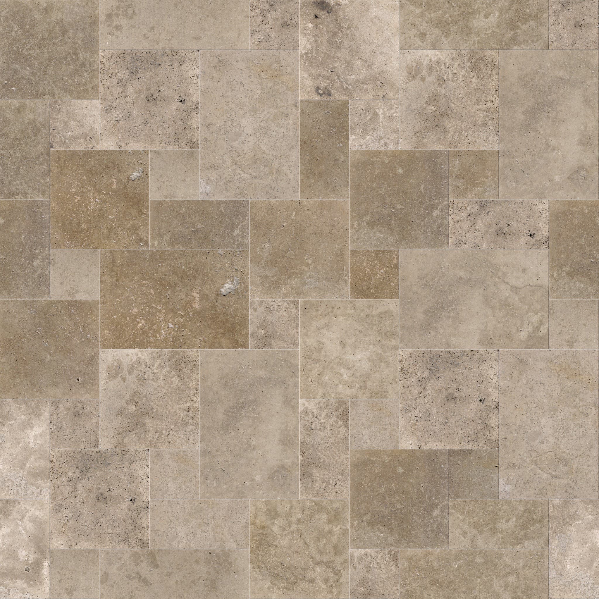 Walnut Premium Honed Roman Pattern 3cm Modern Tumbled Paver