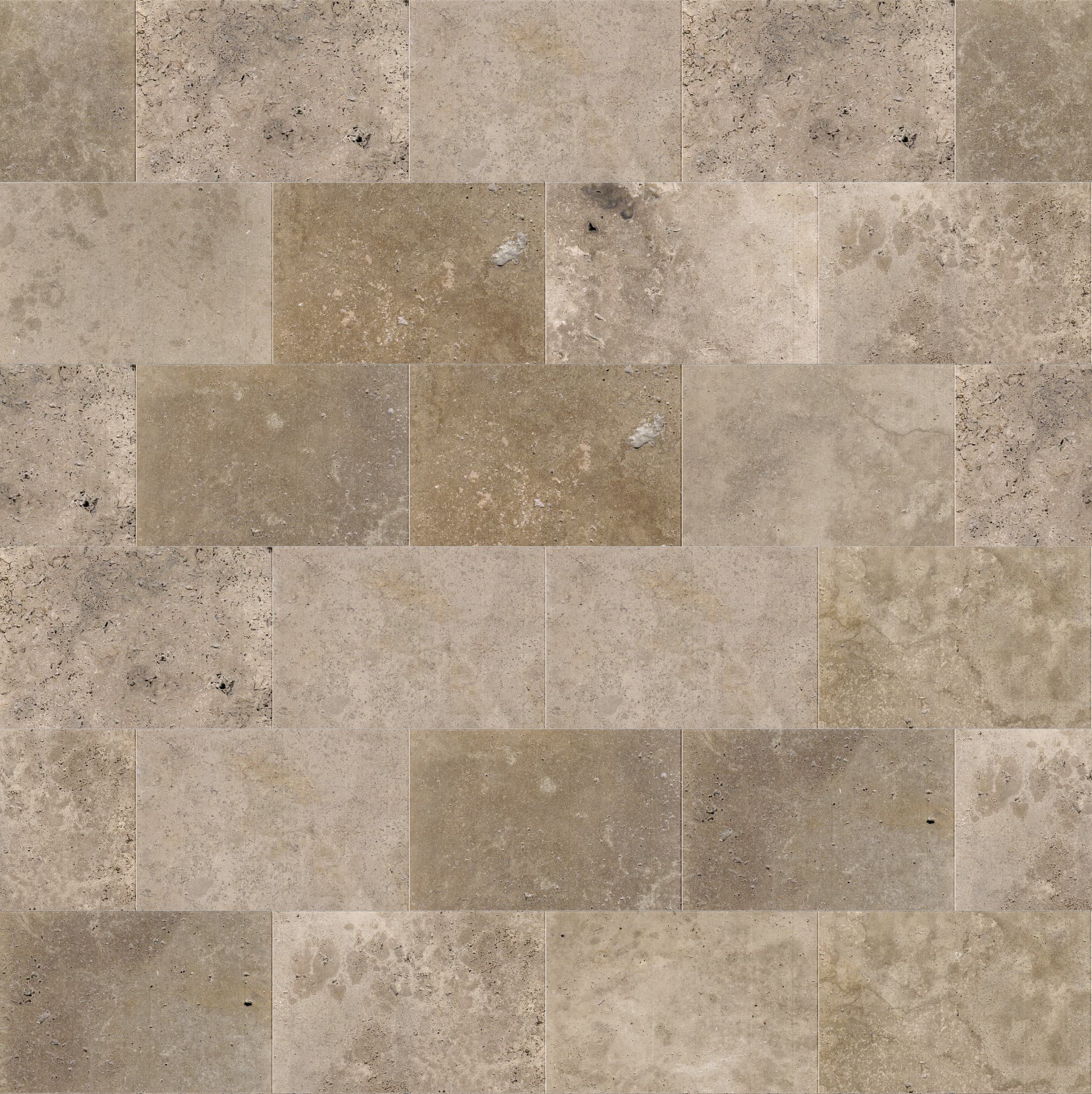 Walnut Premium Honed 16x24 3cm Modern Tumbled Paver