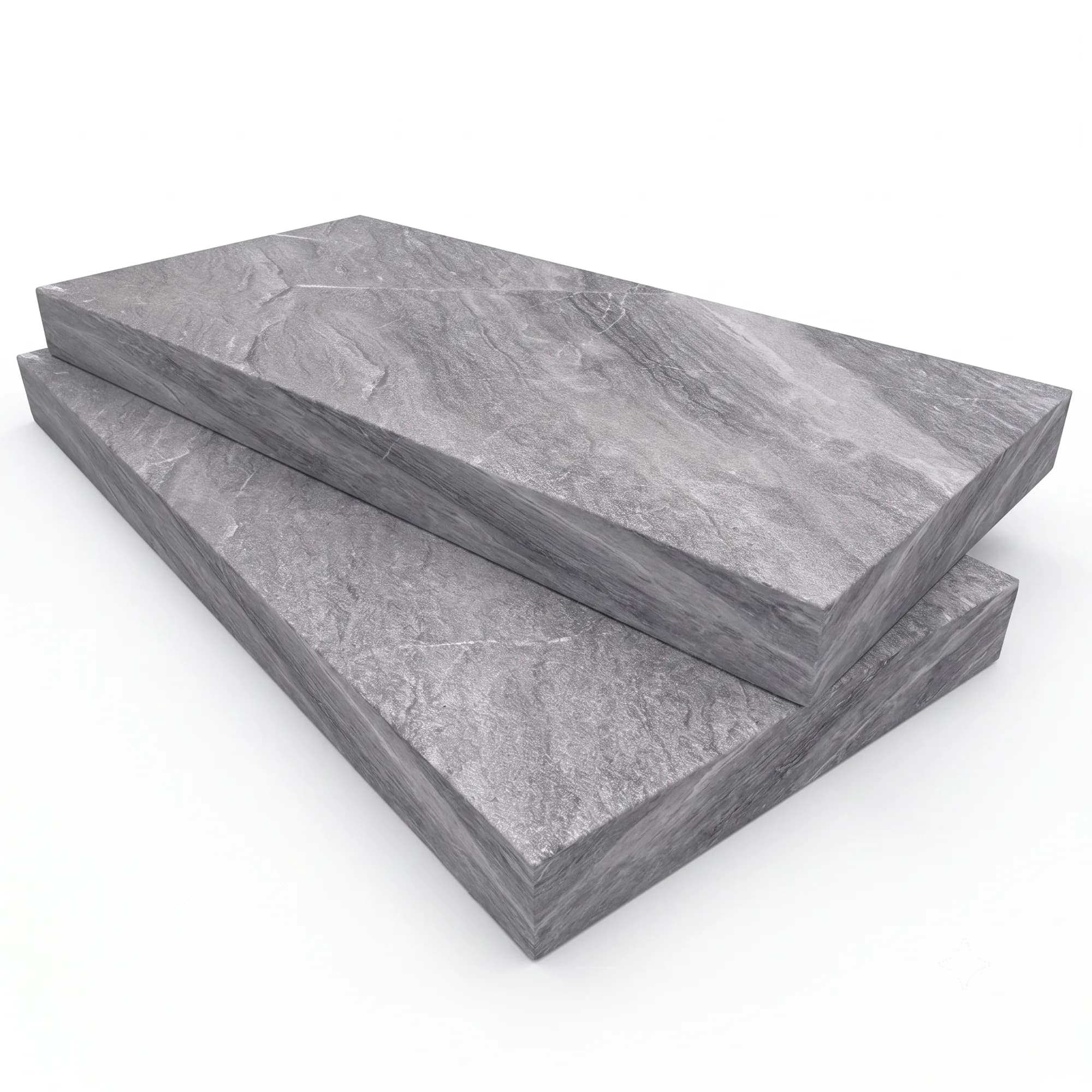 Aegean Grey Marble Sandblasted 12x24 5cm Eased Edge Coping