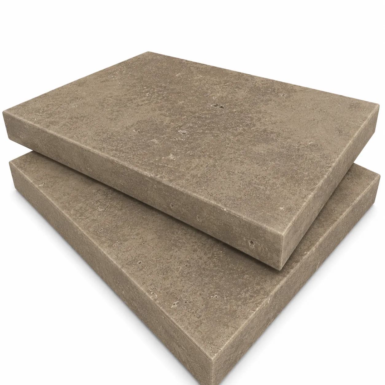 Denizli Noche Travertine Honed 16x24 5cm Eased Edge Coping