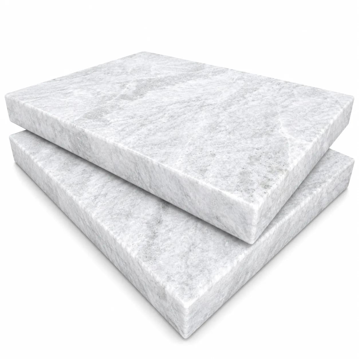 Aqua Grey Marble Brushed 16x24 5cm Eased Edge Coping
