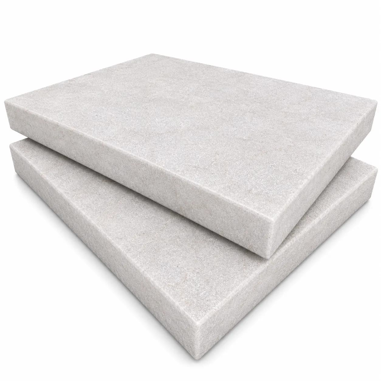 Majestic Cream Marble Leathered 16x24 5cm Eased Edge Coping