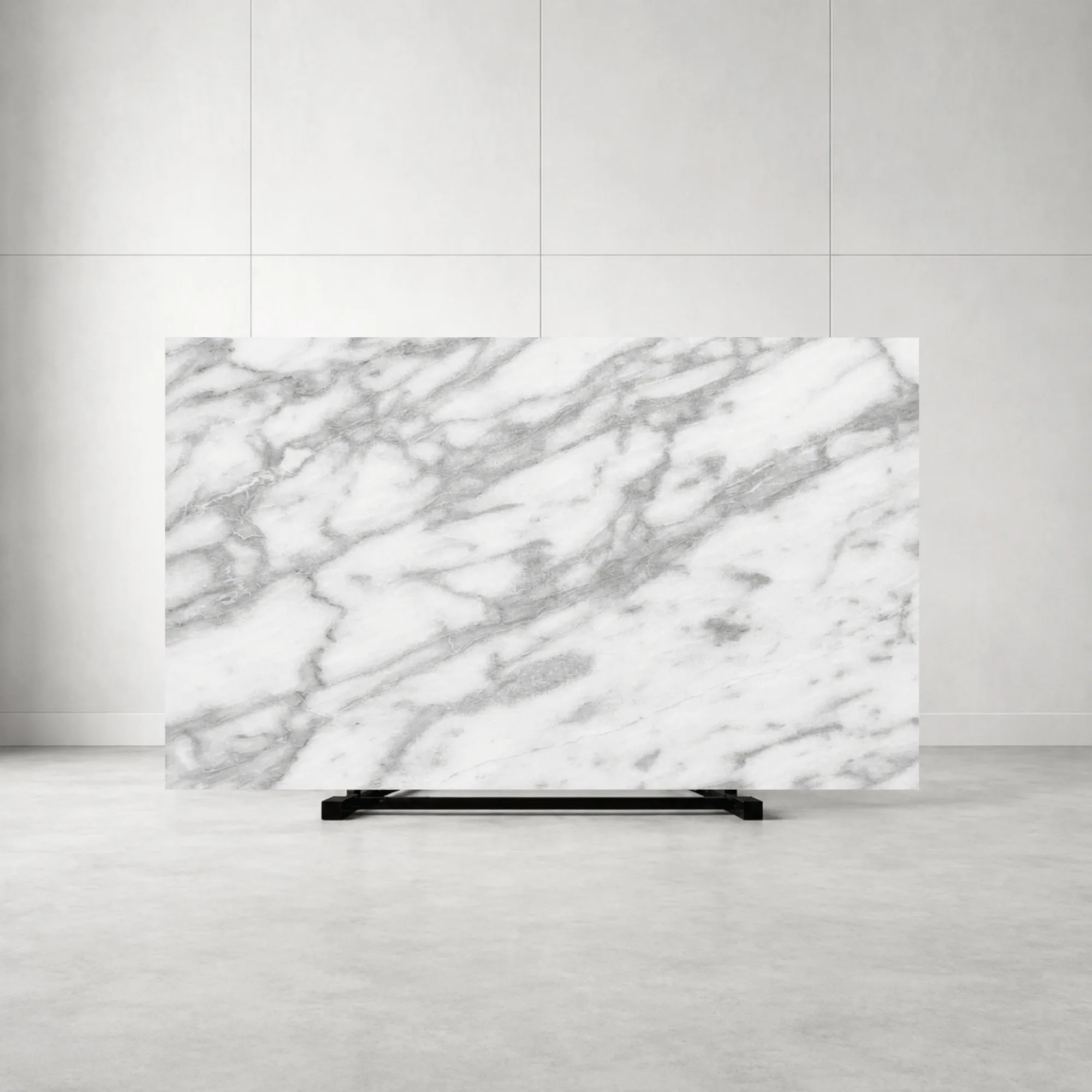 White Cloud Marble Brushed 36x75 3cm Slab