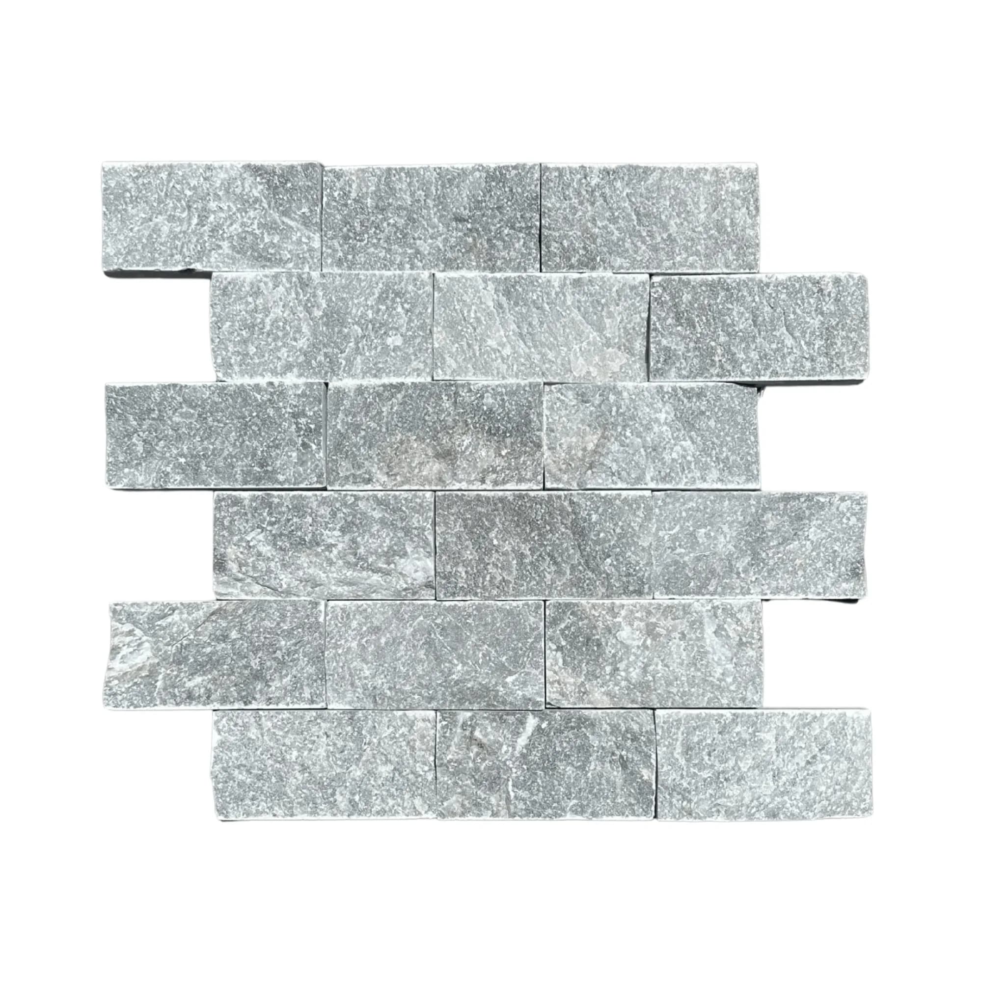 Blue Stone Marble Split Face Ledger Panel - 2x4 Sheet