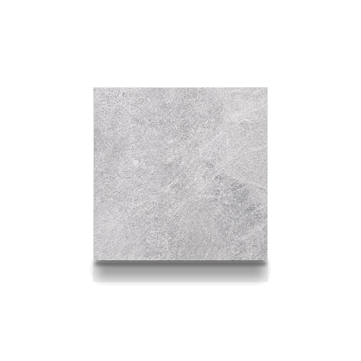 King Silver Marble Leathered 16x16 3cm Modern Tumbled Paver