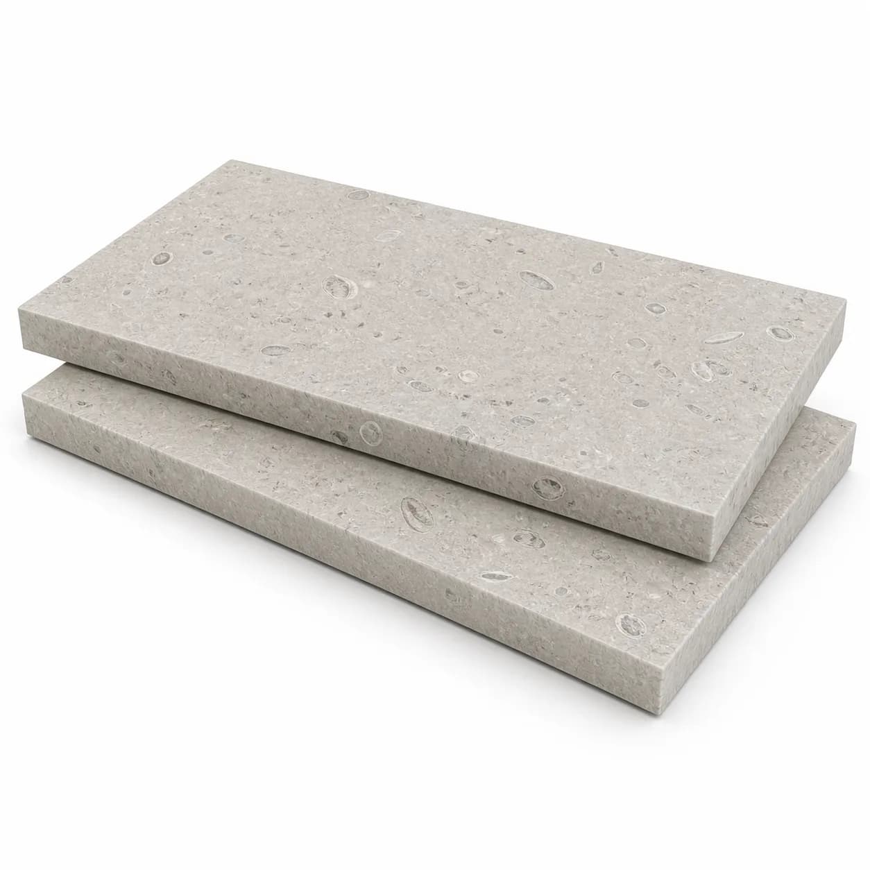 Pearl Grey Limestone Honed 12x24 3cm Modern Tumbled Paver