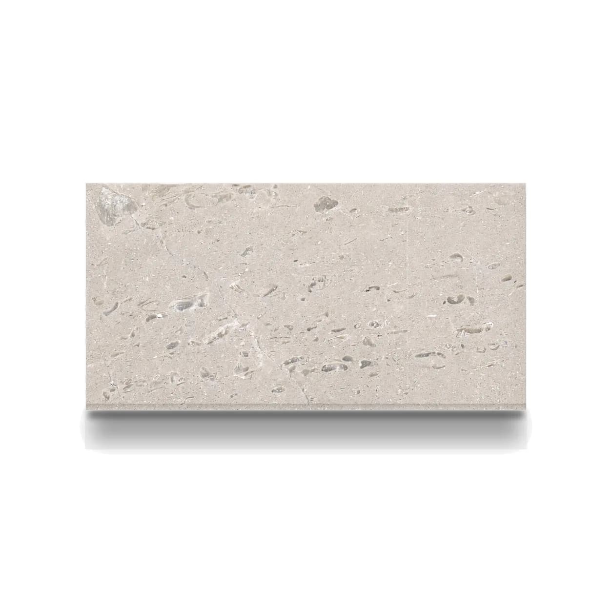 Pearl Grey Limestone Honed 6x12 3cm Modern Tumbled Paver
