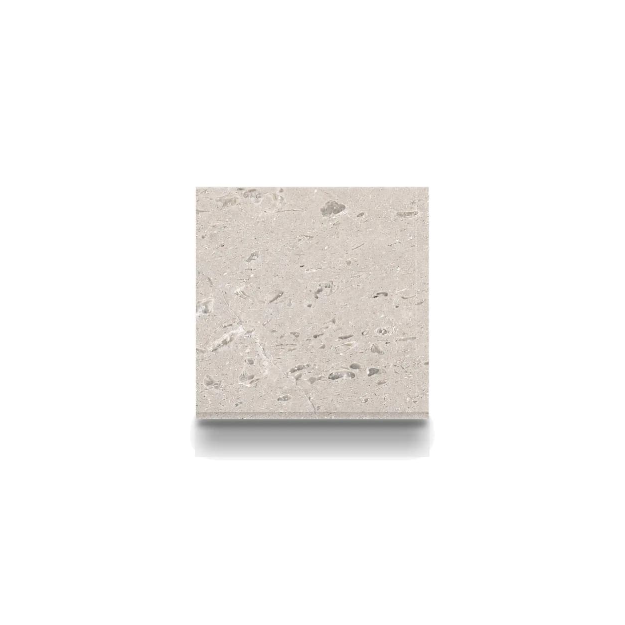Pearl Grey Limestone Honed 6x6 3cm Modern Tumbled Paver