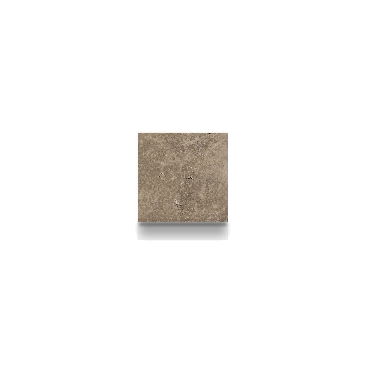 Denizli Noche Travertine Honed 4x4 1.2cm Modern Tumbled Tile