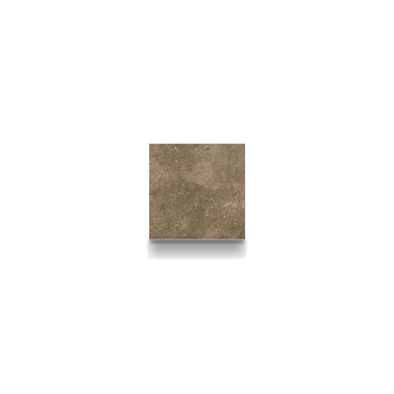 Dark Premium Travertine Honed 4x4 1.2cm Modern Tumbled Tile