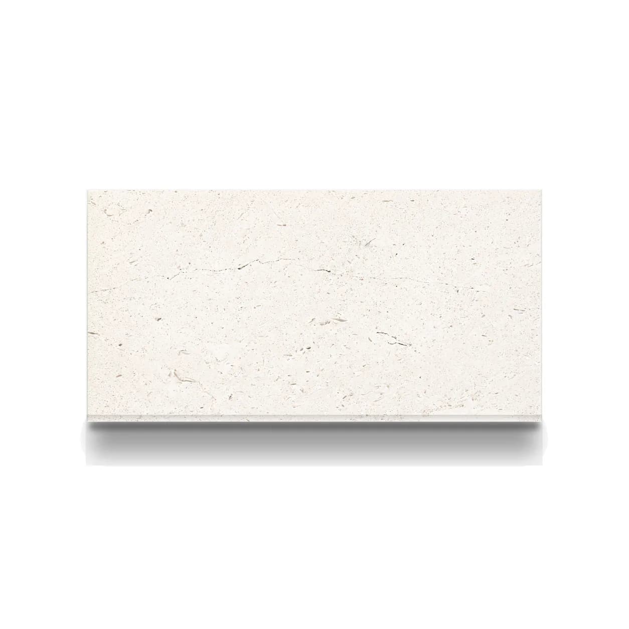 Myra White Limestone Honed 6x12 1.2cm Modern Tumbled Tile