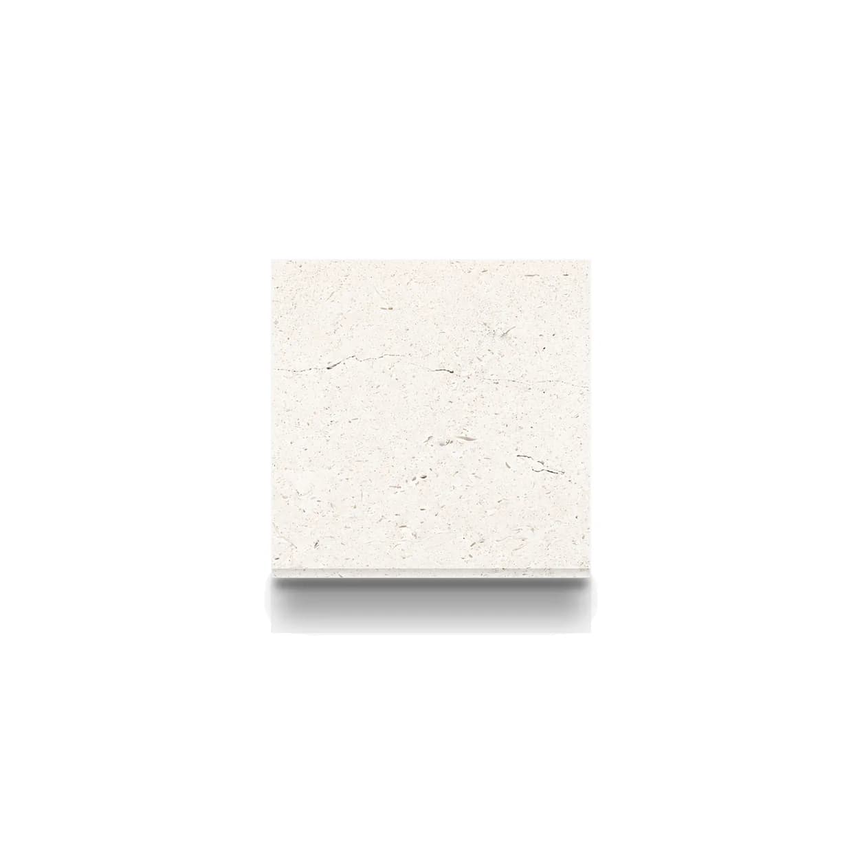 Myra White Limestone Honed 6x6 1.2cm Modern Tumbled Tile