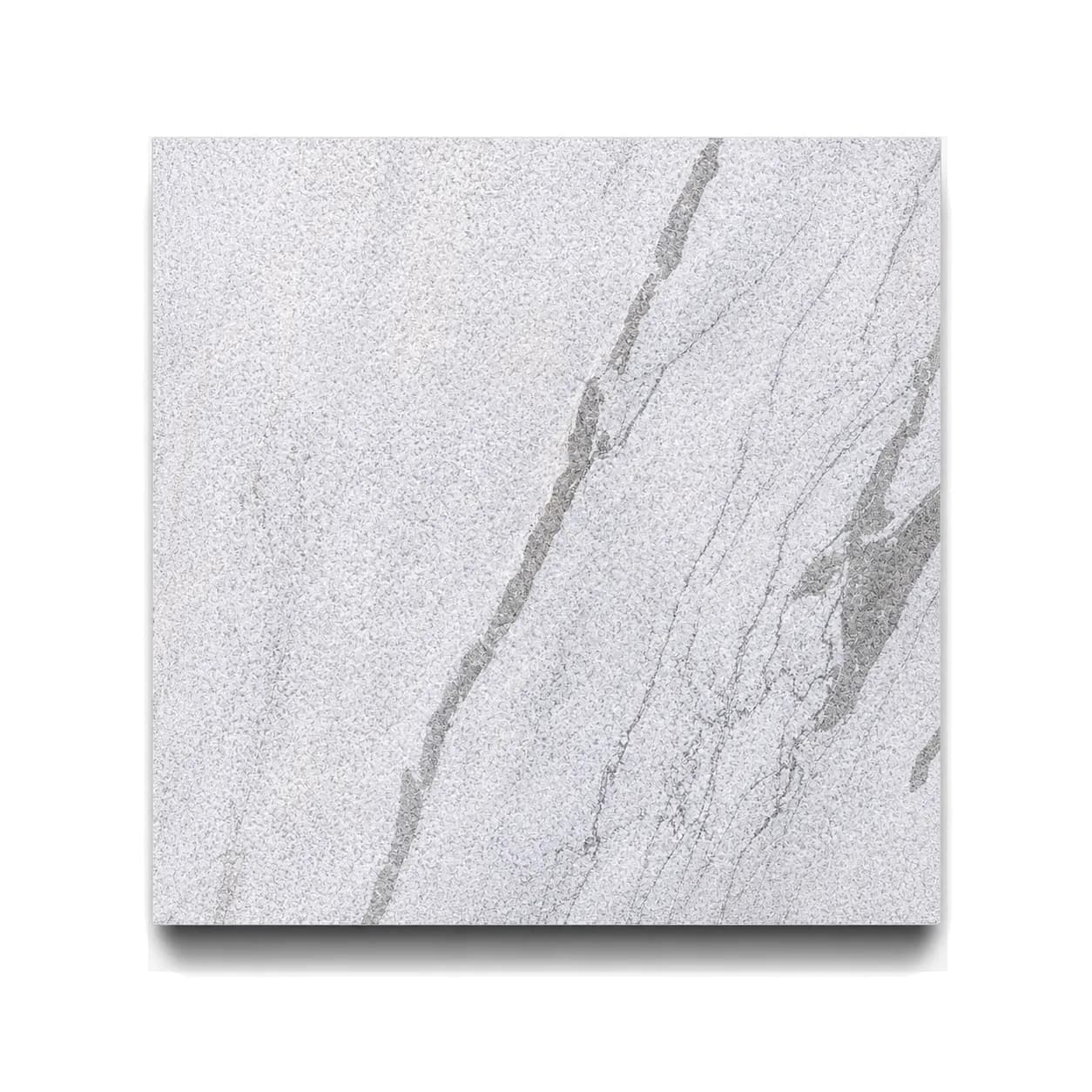 Royal Blue Marble Leathered 12x12 1.2cm Modern Tumbled Tile