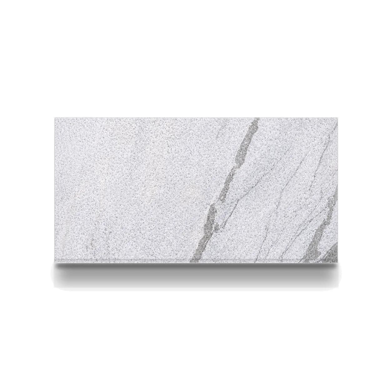 Royal Blue Marble Leathered 6x12 1.2cm Modern Tumbled Tile