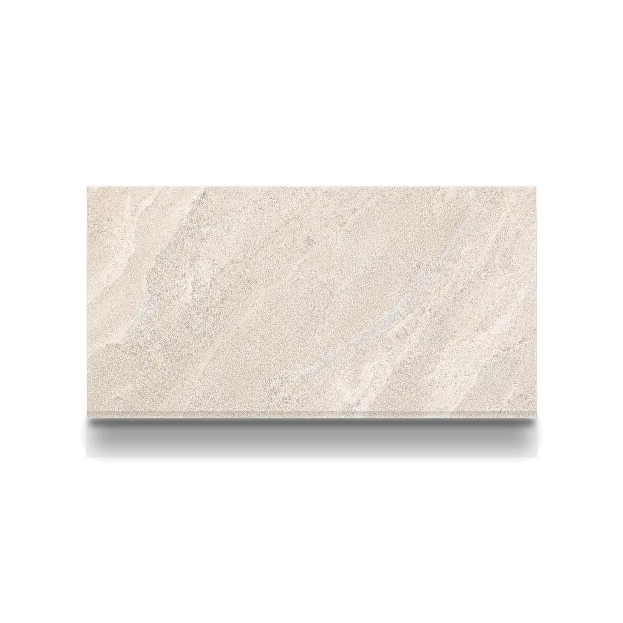 Royal Cream Marble Leathered 6x12 1.2cm Modern Tumbled Tile