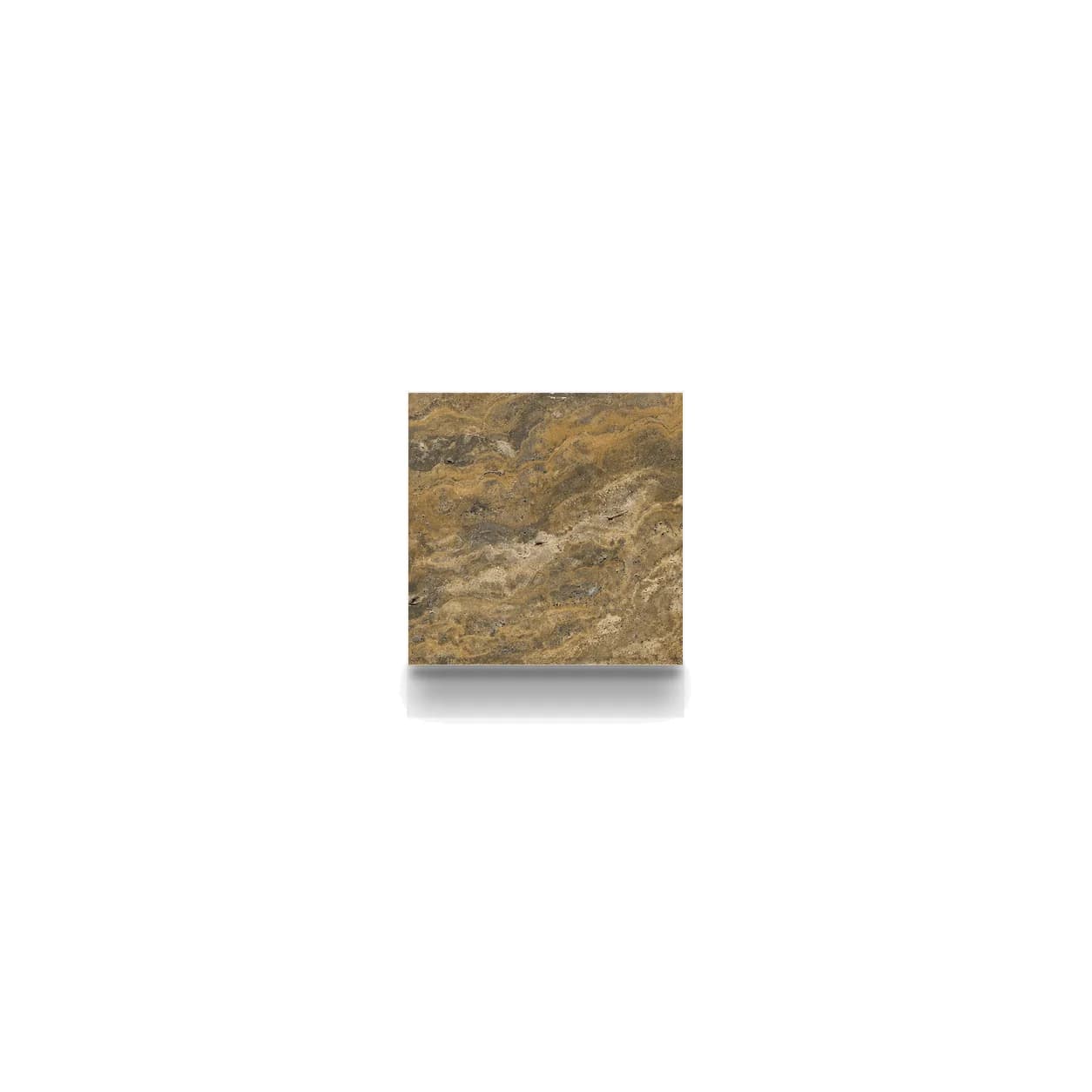Scabos Travertine Honed 4x4 1.2cm Modern Tumbled Tile