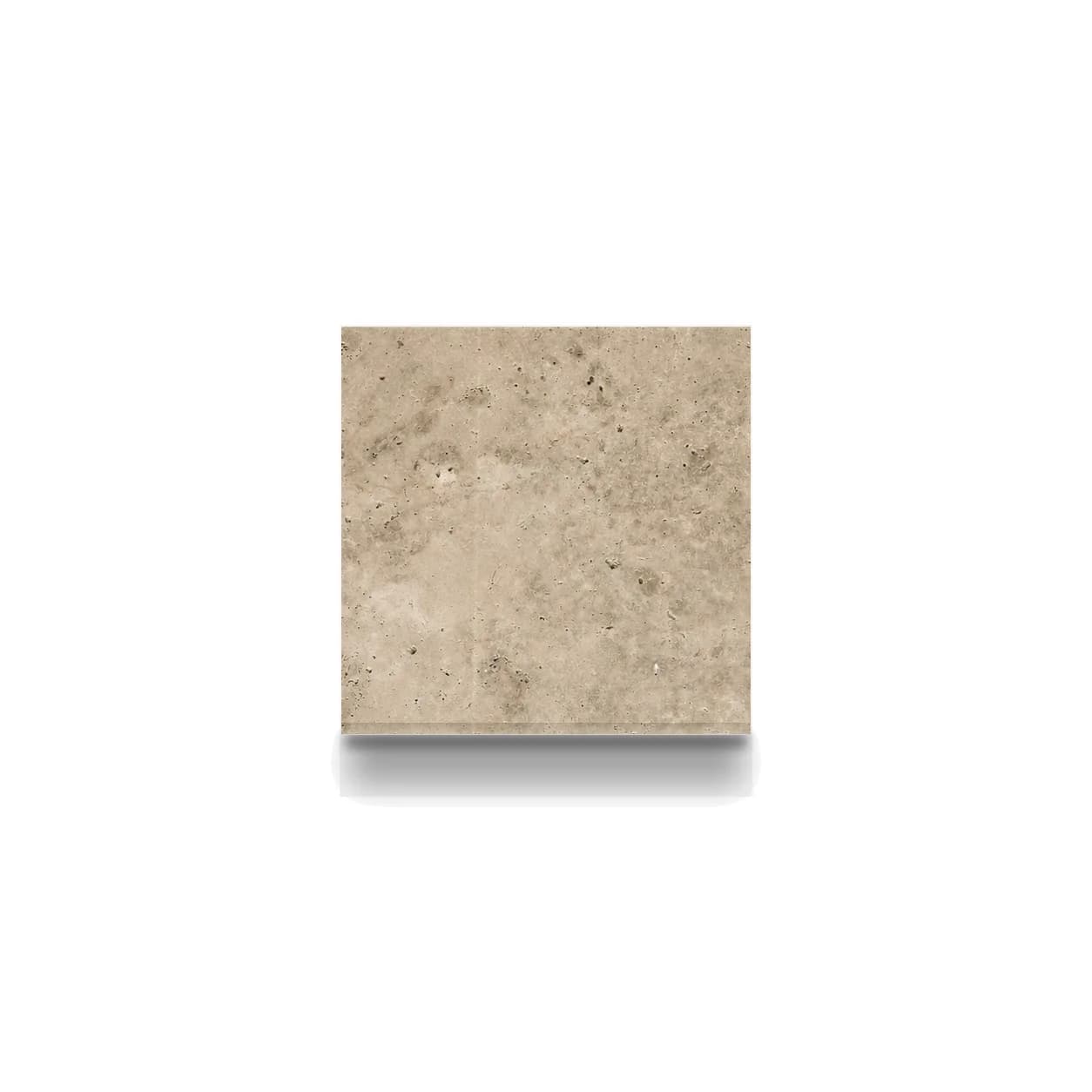 Walnut Premium Travertine Honed 6x6 1.2cm Modern Tumbled Tile