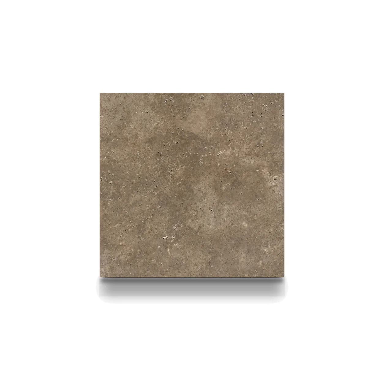 Dark Premium Travertine Honed 16x16 3cm Modern Tumbled Paver
