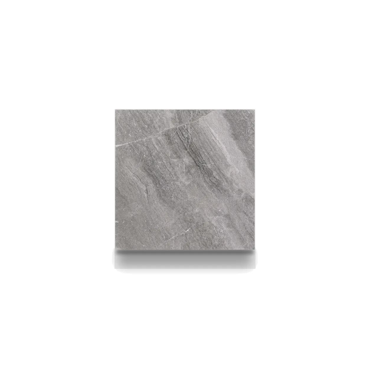 Aegean Grey Marble Sandblasted 6x6 3cm Modern Tumbled Paver