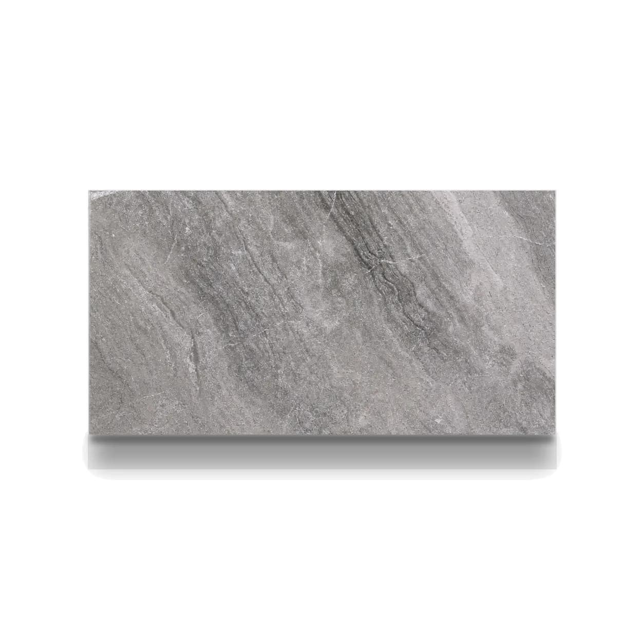 Aegean Grey Marble Sandblasted 12x24 1.2cm Modern Tumbled Tile