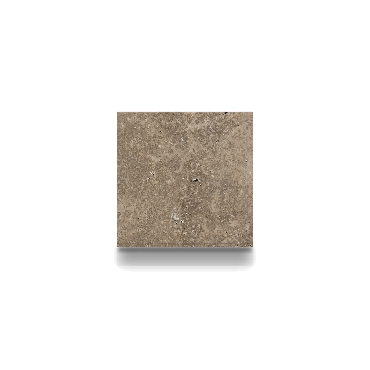 Denizli Noche Travertine Honed 6x6 3cm Modern Tumbled Paver