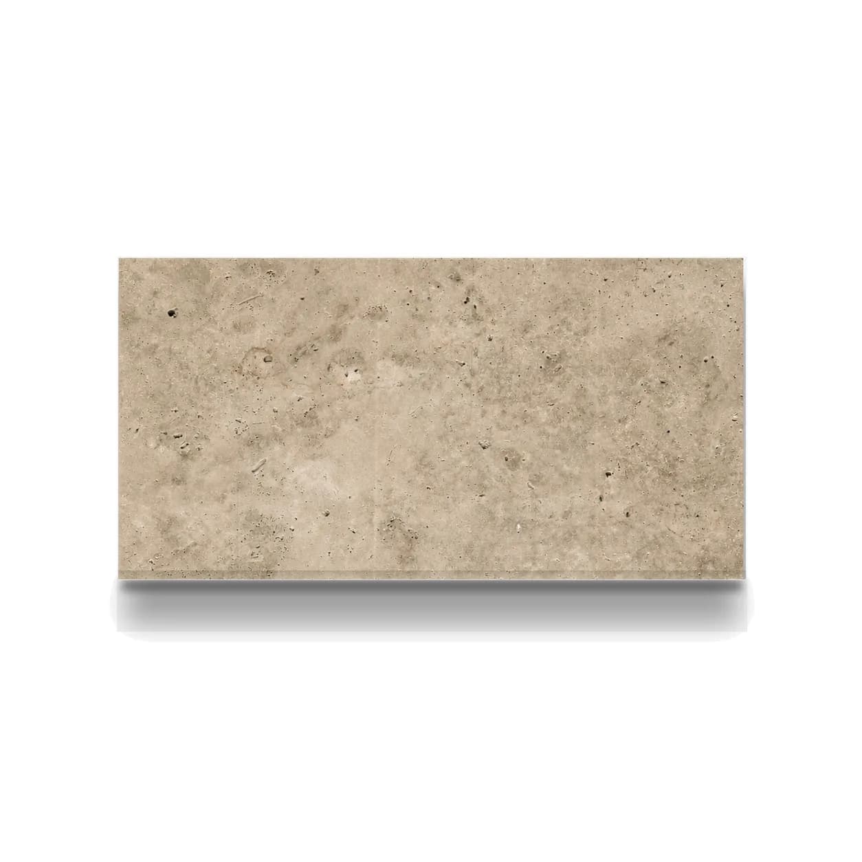 Walnut Premium Travertine Honed 6x12 3cm Modern Tumbled Paver