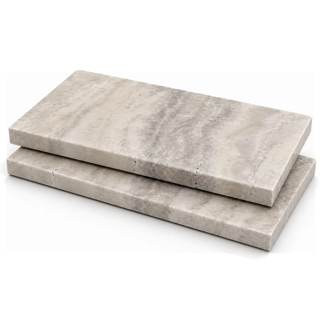 Cafe Premium Travertine Honed 12x24 3cm Modern Tumbled Paver
