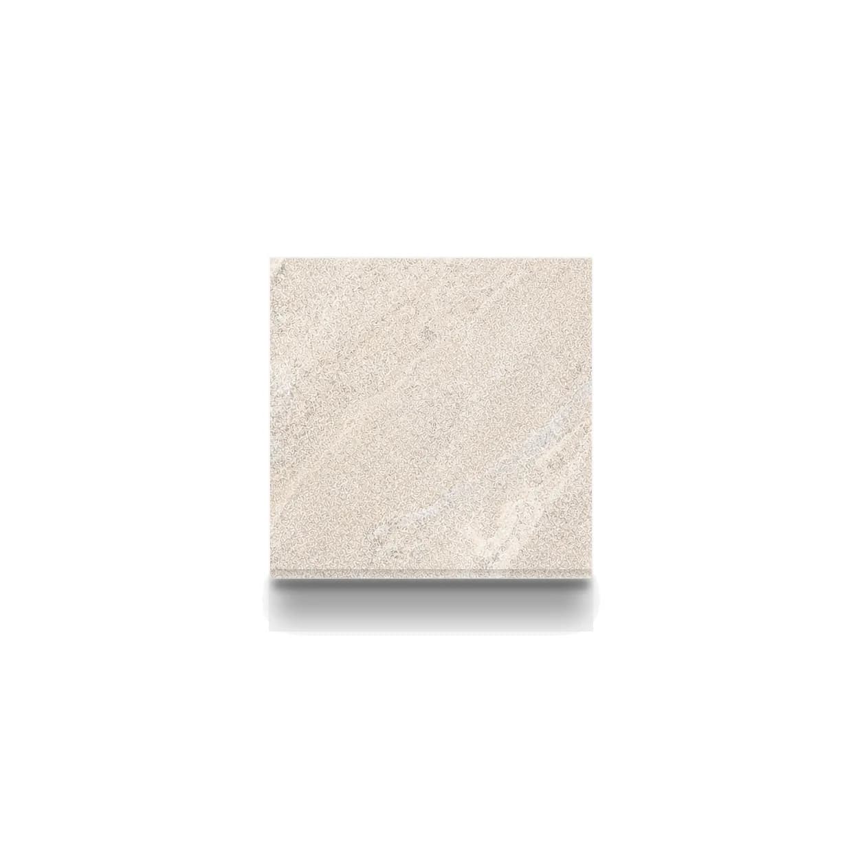 Royal Cream Marble Leathered 6x6 3cm Modern Tumbled Paver