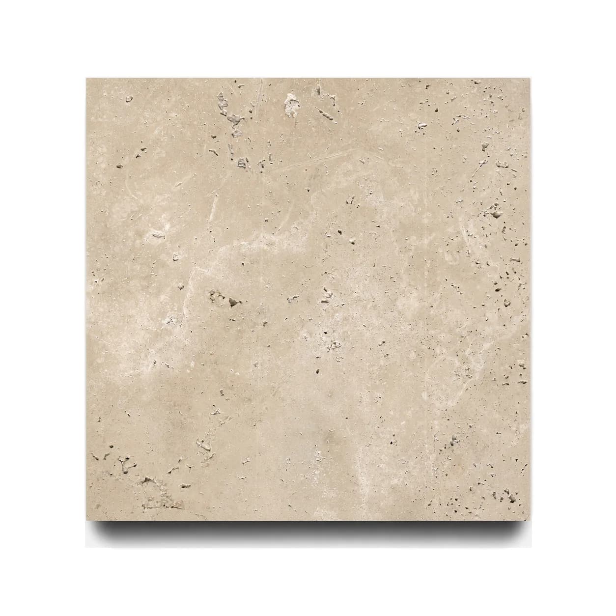 Light Premium Travertine Honed 12x12 3cm Modern Tumbled Paver