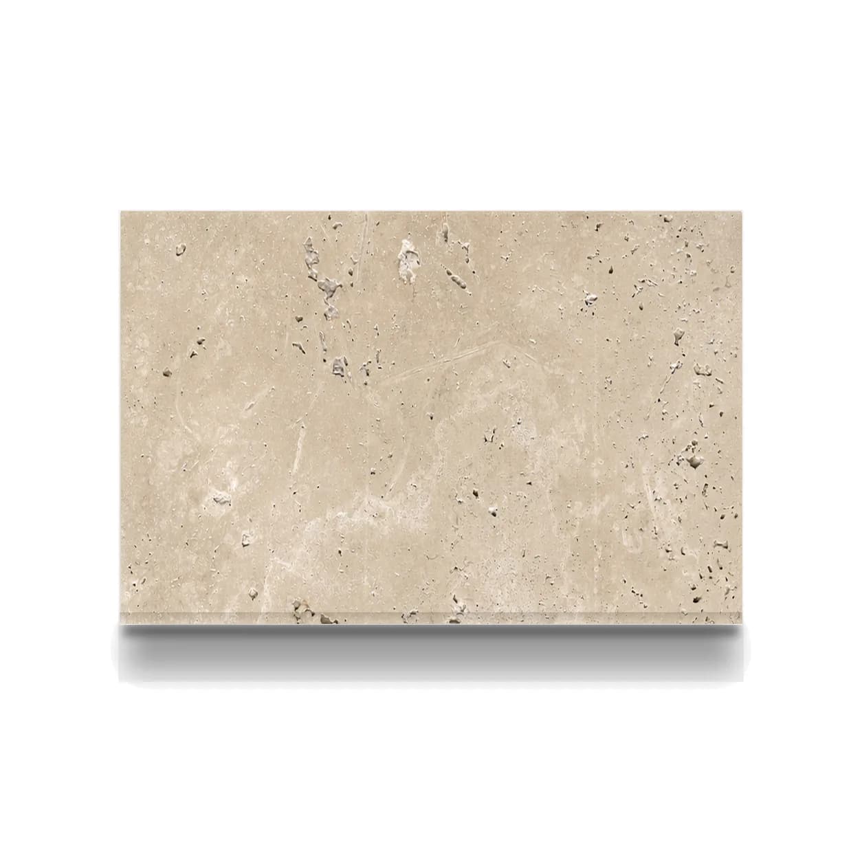 Light Premium Travertine Honed 16x24 1.2cm Modern Tumbled Tile