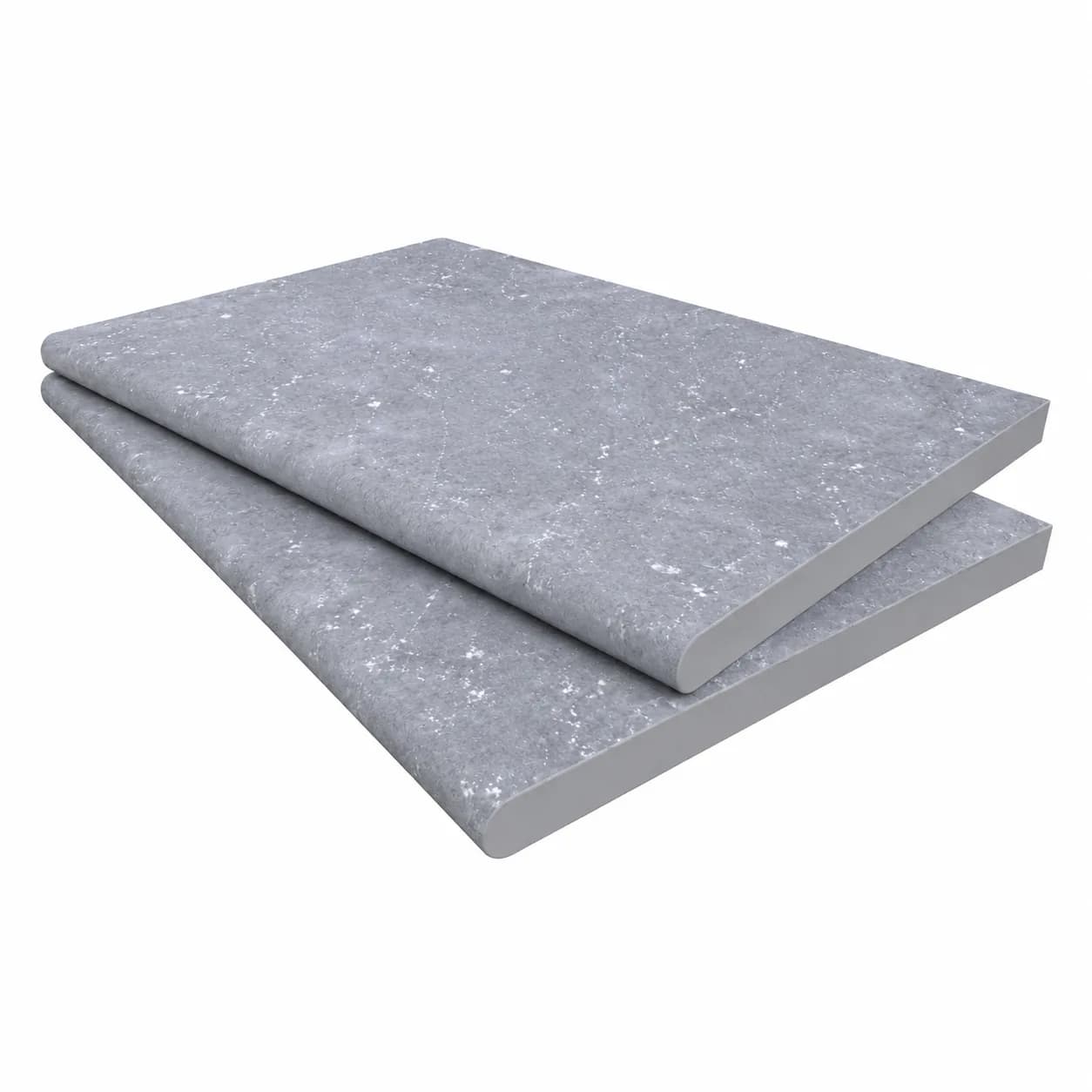 Blue Stone Marble Honed 16x24 3cm Single Bullnose Coping